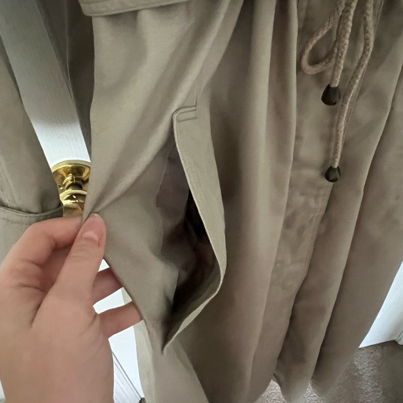 Jacqueline Ferrar Women’s Wrap Coat / Trench Coat - Size 8 - Picture 2 of 7